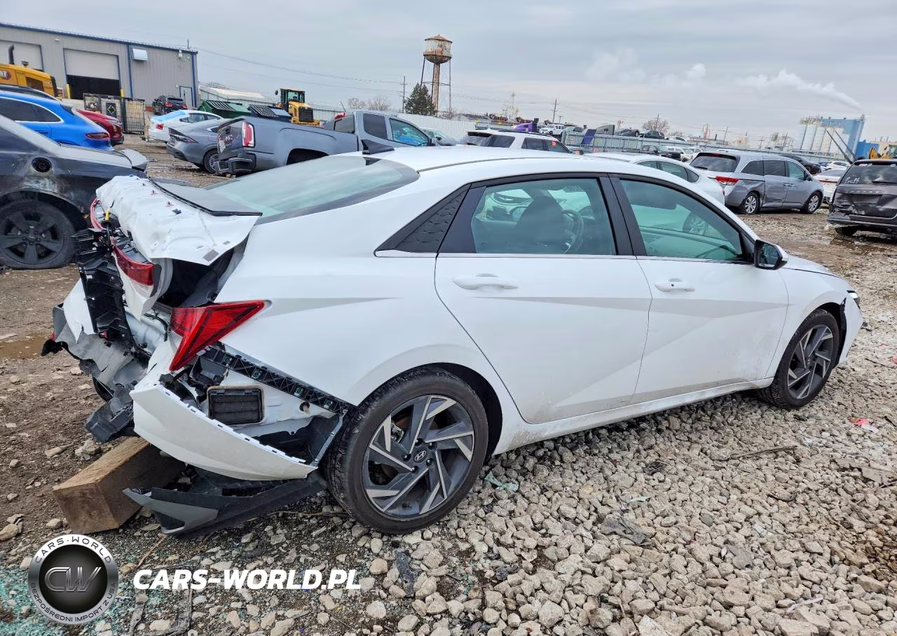2025 Hyundai Elantra Sel Convenience VIN:KMHLS4DG9SU909318 - 3