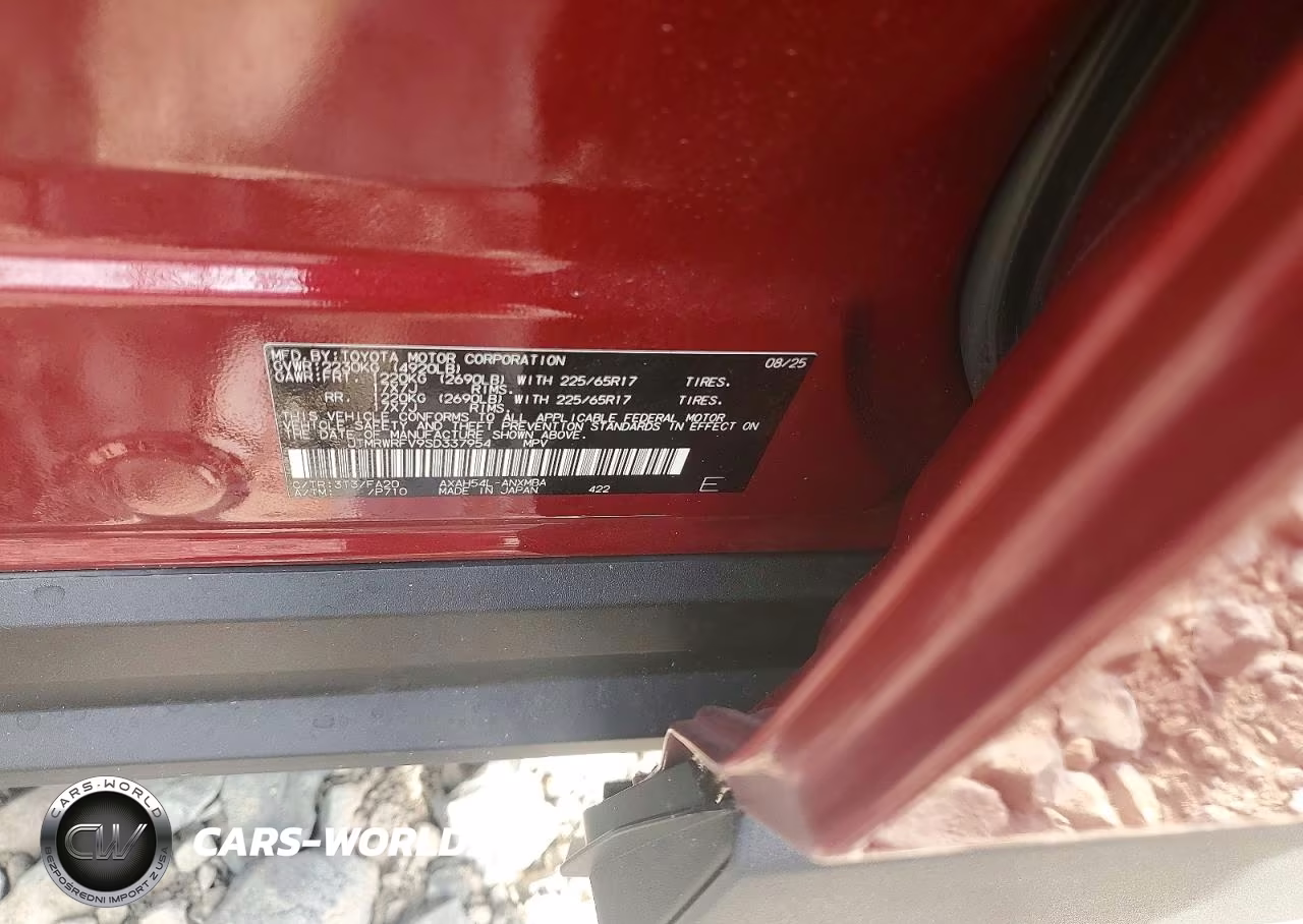 2025 Toyota Rav4 Hybrid Xle VIN:JTMRWRFV9SD337954 - 13