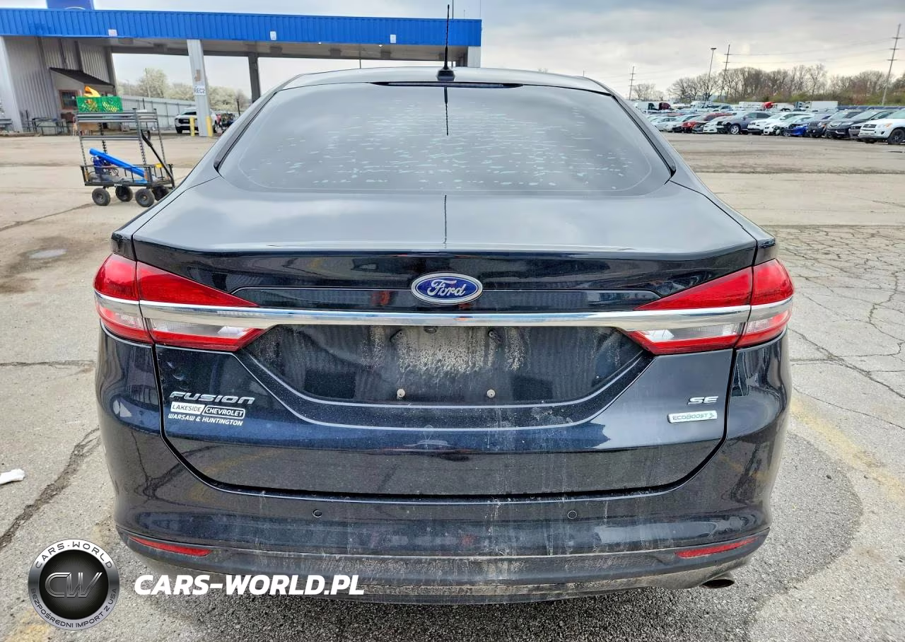 2018 Ford Fusion Se VIN:3FA6P0HD5JR259832 - 6