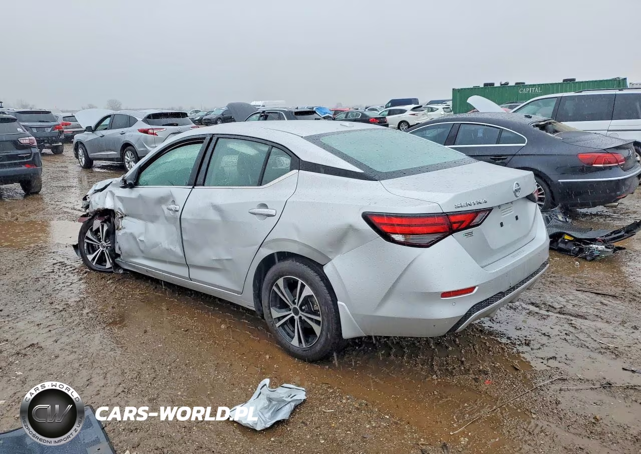 2021 Nissan Sentra Sv VIN:3N1AB8CV3MY206903 - 2
