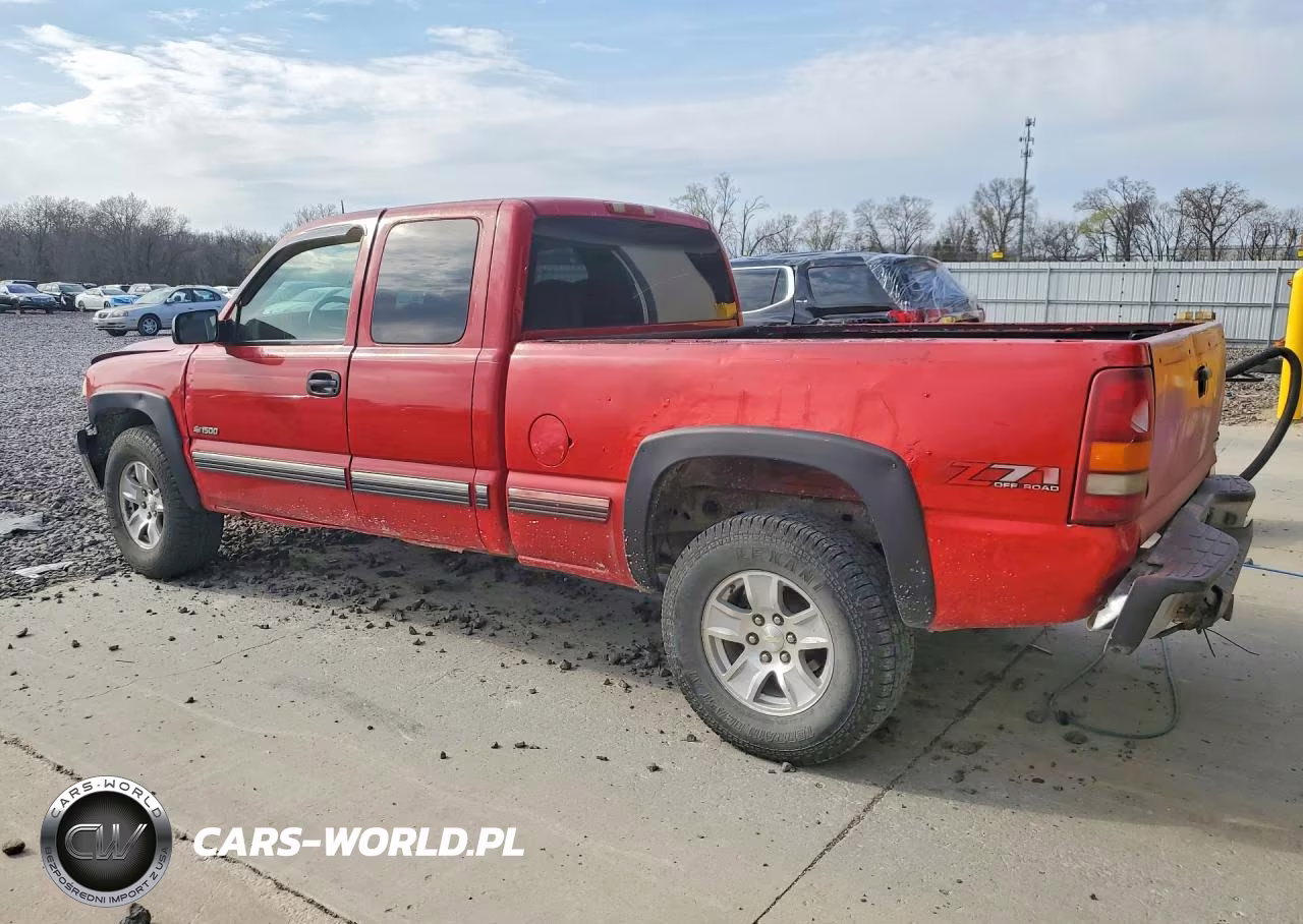 2002 Chevrolet Silverado K1500 VIN:2GCEK19T921277207 - 2