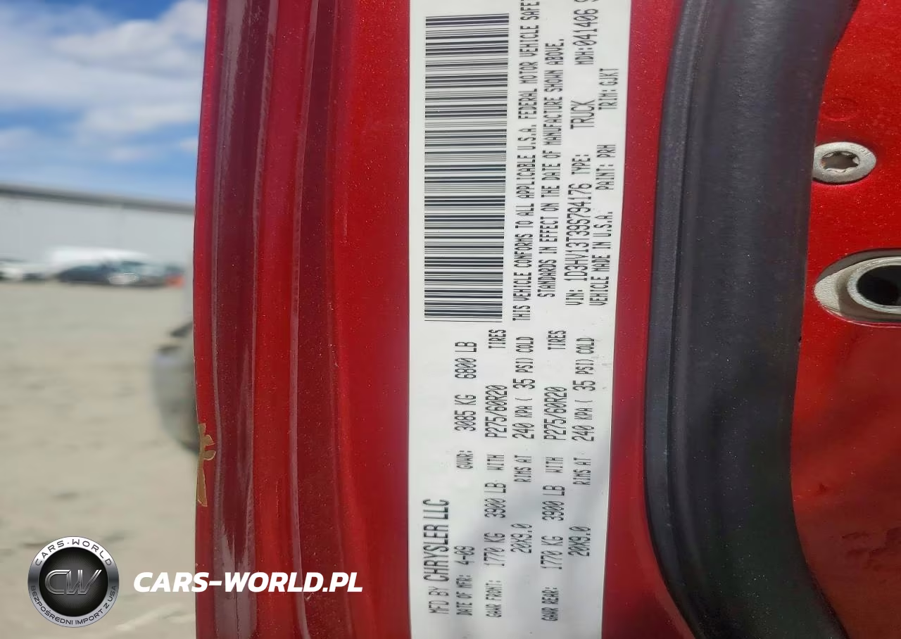 2009 Dodge Ram 1500 VIN:1D3HV13T39S794176 - 12
