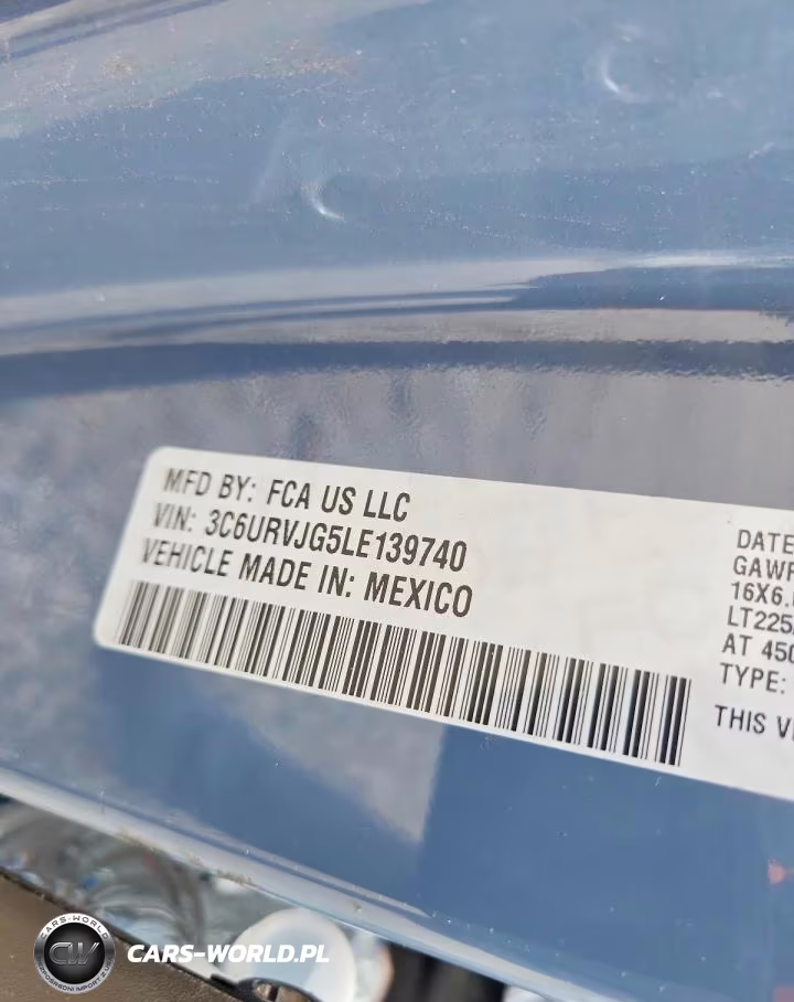 2020 Ram Promaster 3500 Delivery Van VIN:3C6URVJG5LE139740 - 13