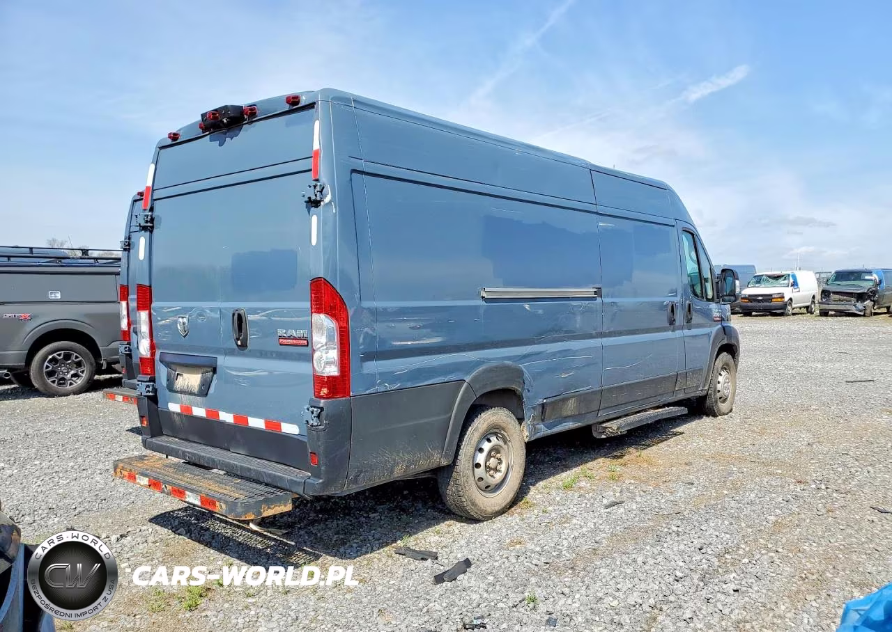 2020 Ram Promaster 3500 Delivery Van VIN:3C6URVJG0LE129021 - 3