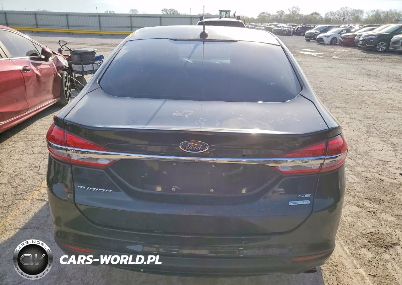 2017 Ford Fusion Se VIN:3FA6P0HD3HR102696 - 6