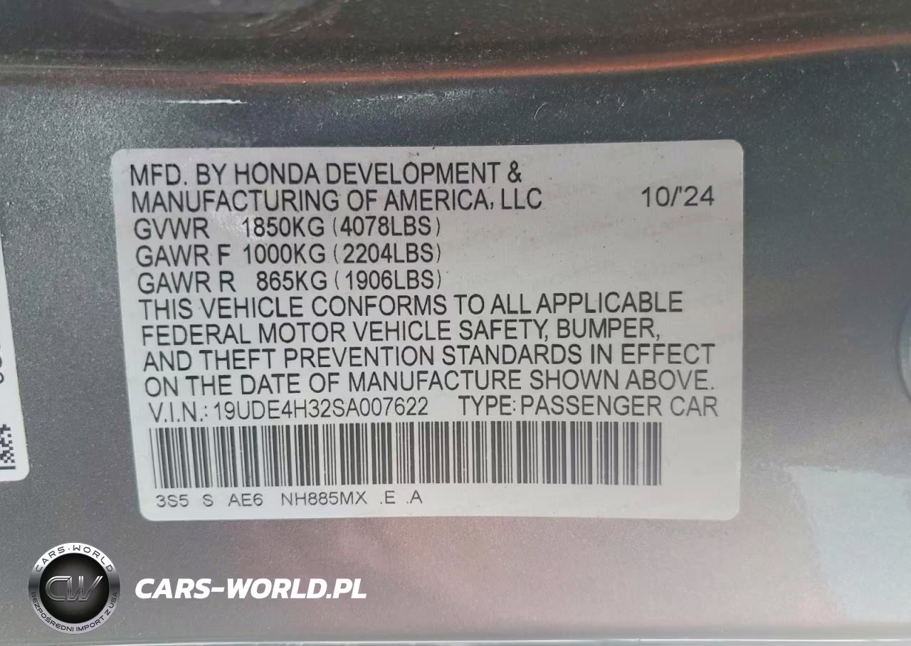 2025 Acura Integra A-Spec VIN:19UDE4H32SA007622 - 13