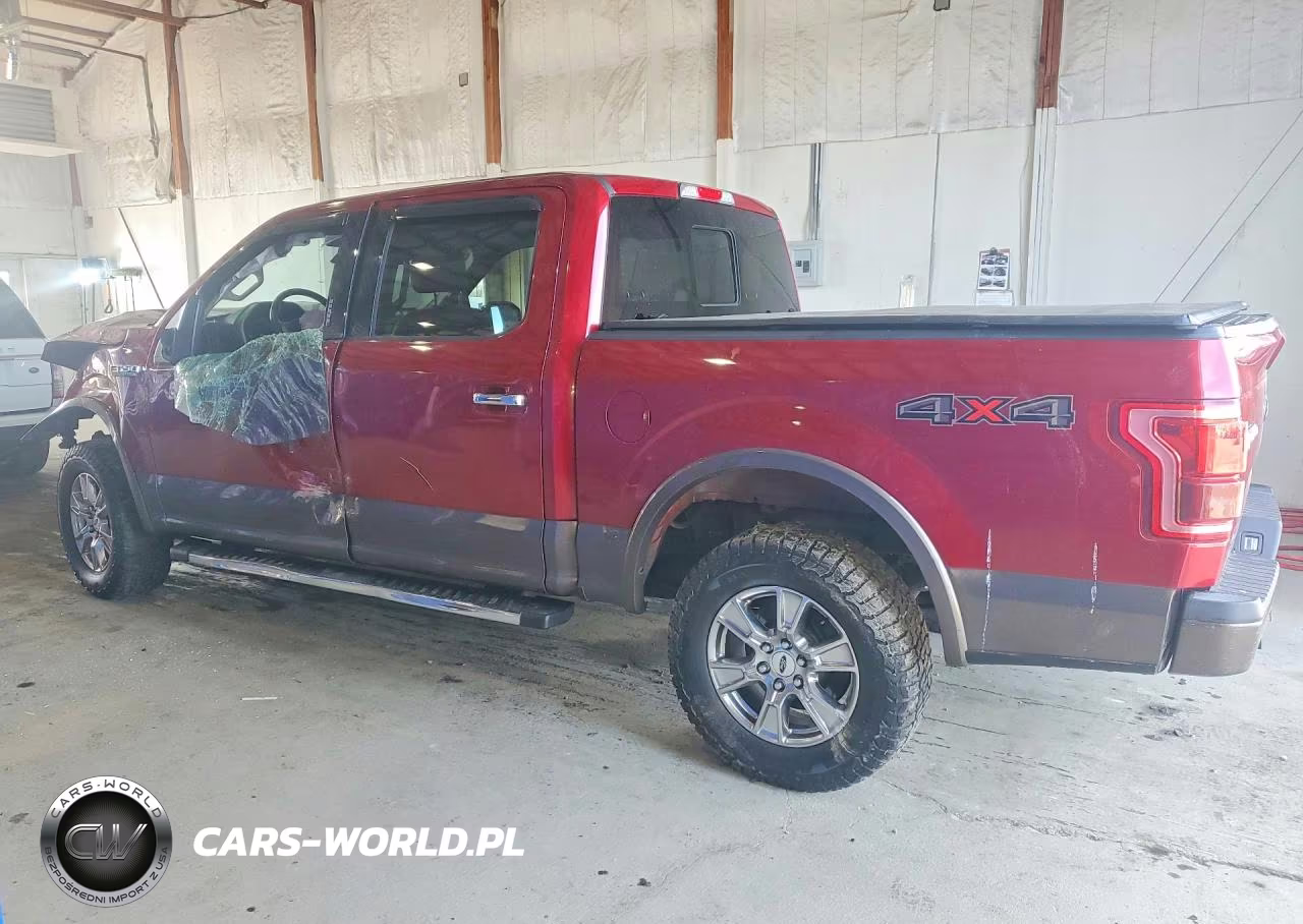 2015 Ford F150 Supercrew VIN:1FTEW1EF6FFA23523 - 2
