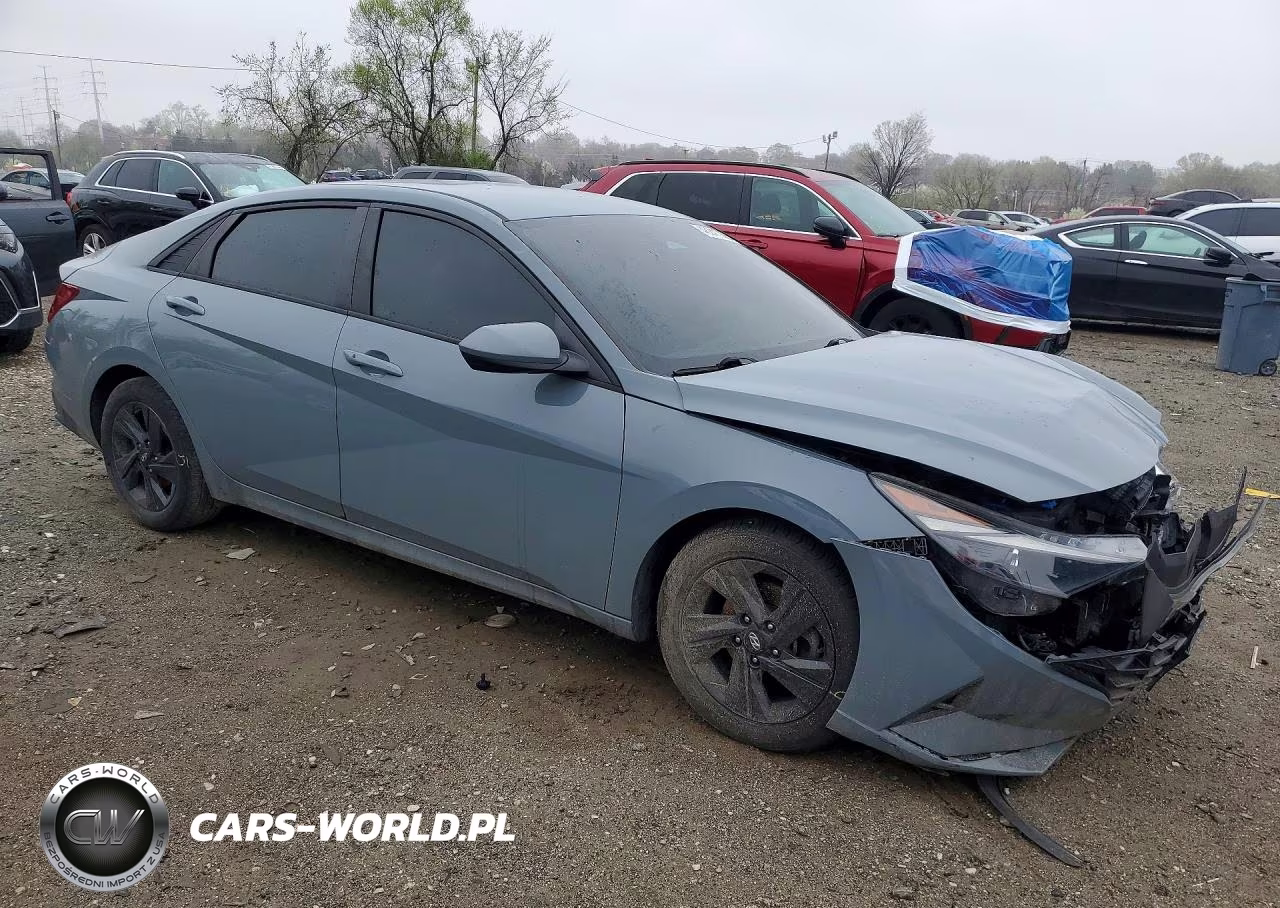 2021 Hyundai Elantra Sel VIN:KMHLS4AG0MU068738 - 4
