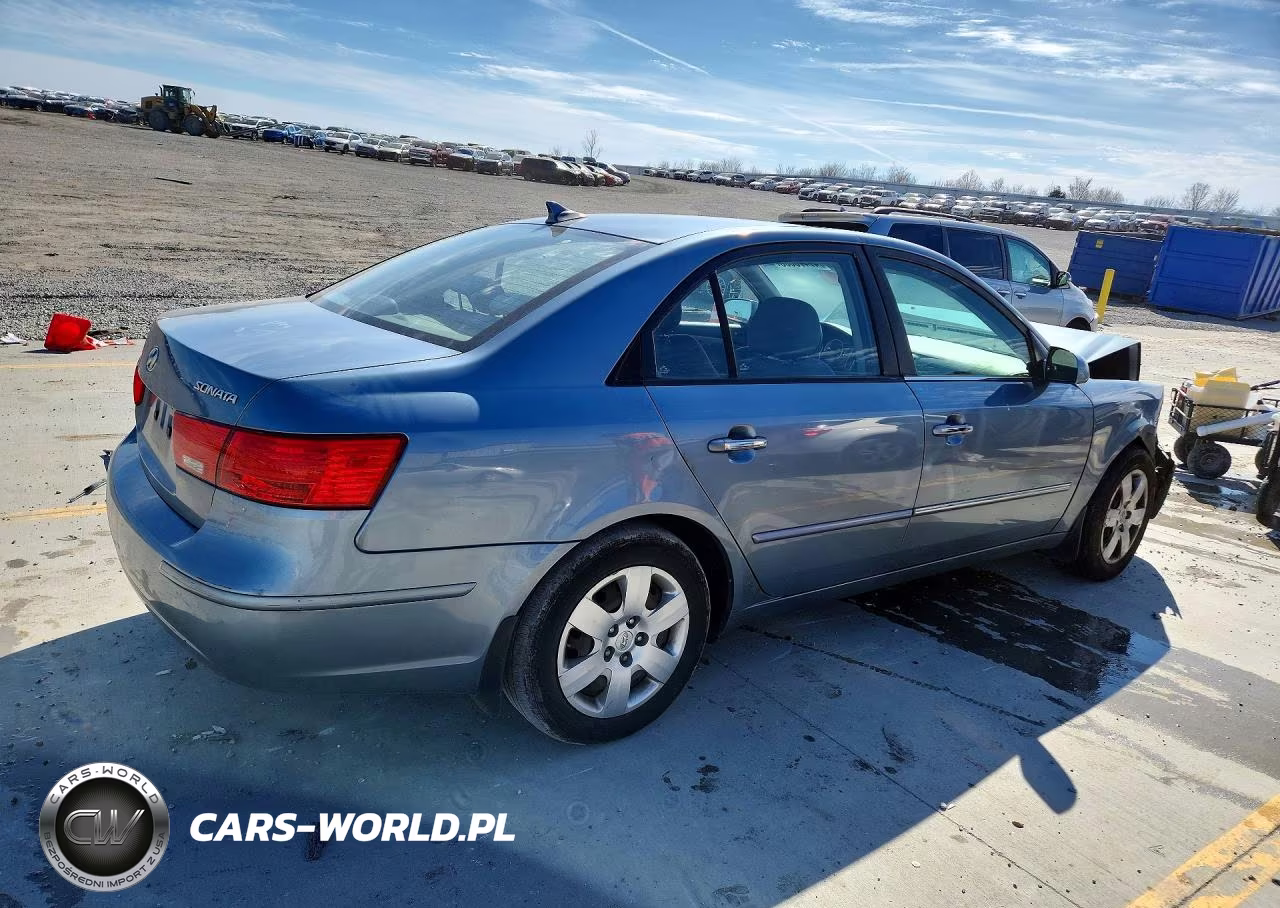 2009 Hyundai Sonata Gls VIN:5NPET46C89H559382 - 3