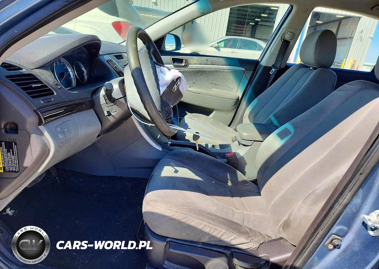 2009 Hyundai Sonata Gls VIN:5NPET46C89H559382 - 7