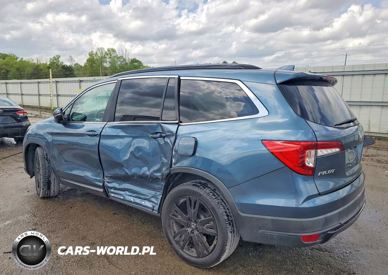 2021 Honda Pilot Se VIN:5FNYF5H20MB003153 - 2