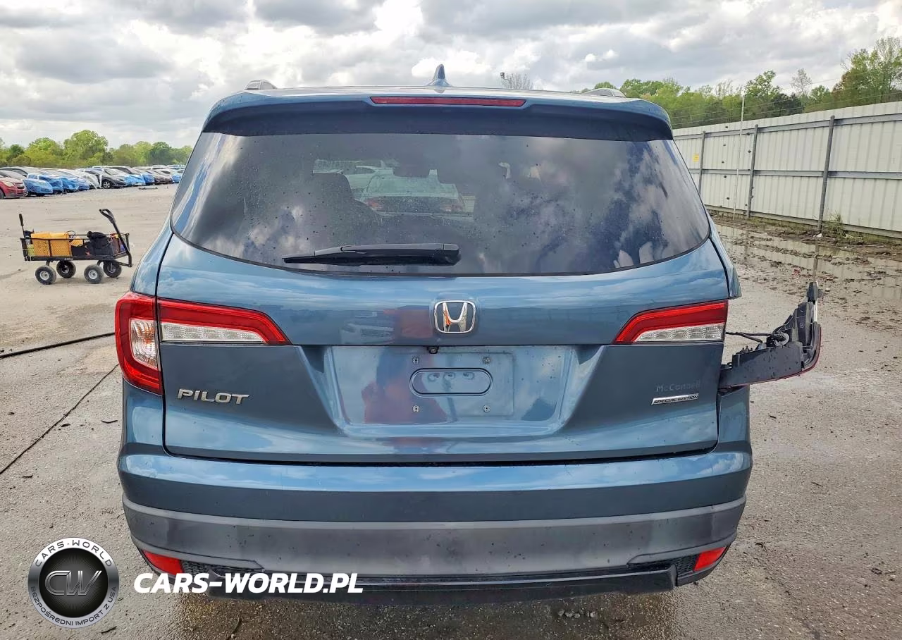 2021 Honda Pilot Se VIN:5FNYF5H20MB003153 - 6