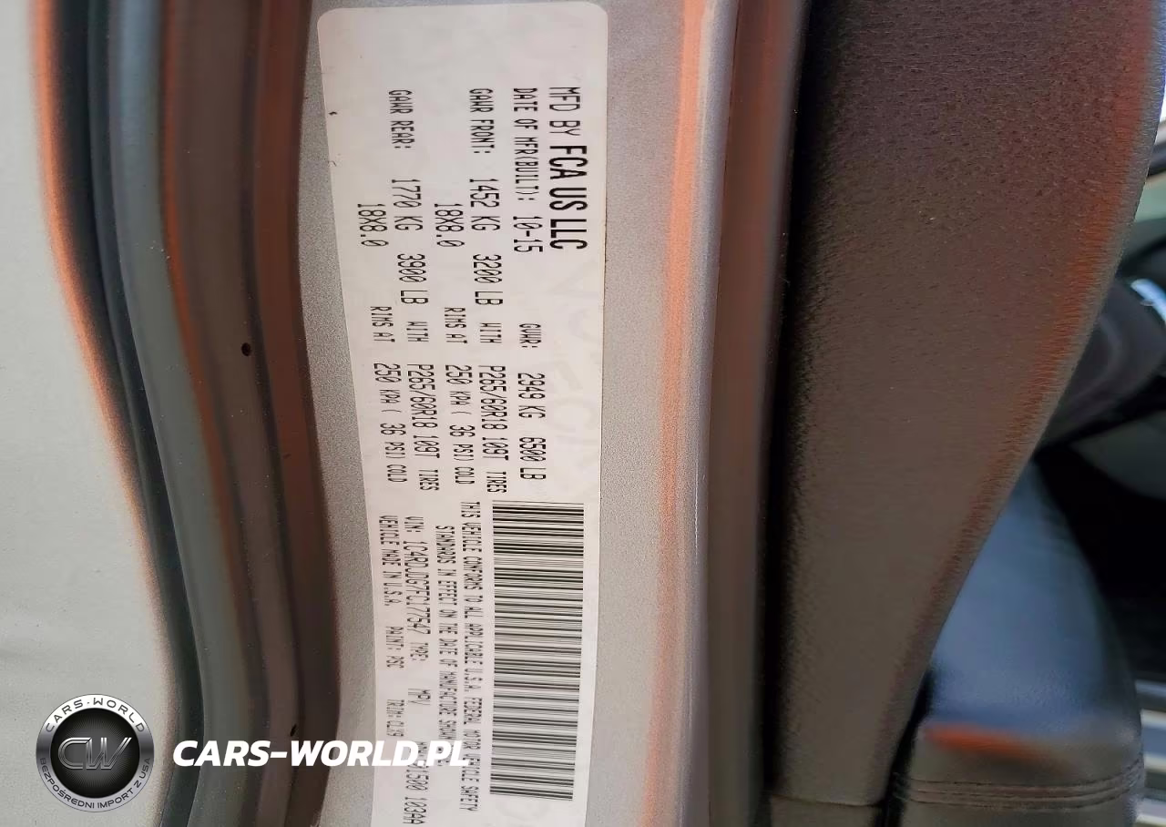2015 Dodge Durango Limited VIN:1C4RDJDG7FC177547 - 13