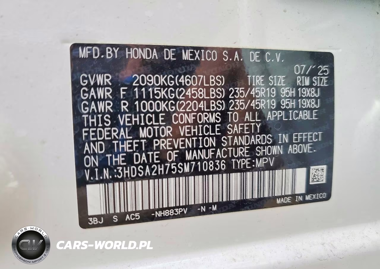 2025 Acura Adx A-Spec Advance VIN:3HDSA2H75SM710836 - 13