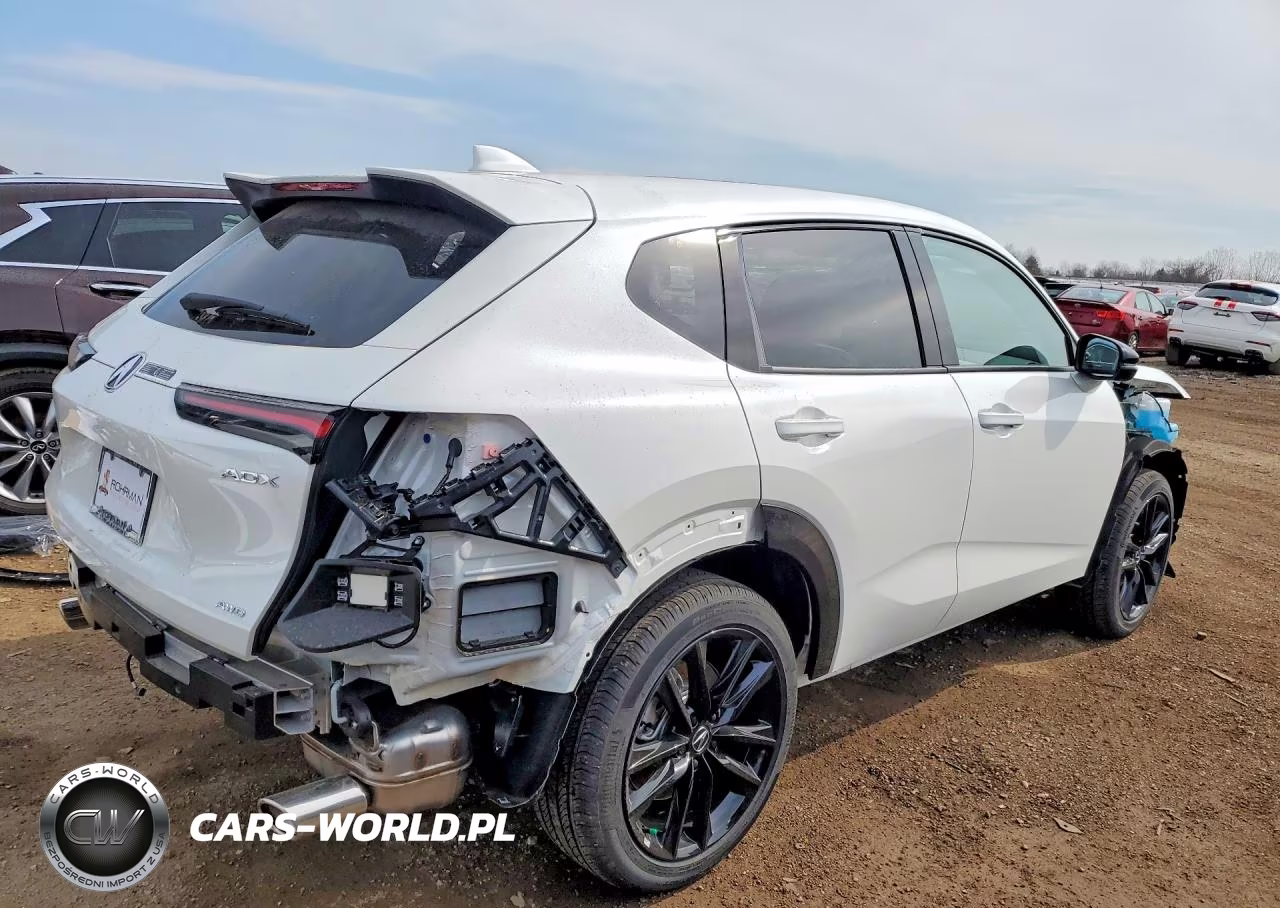 2025 Acura Adx A-Spec Advance VIN:3HDSA2H75SM710836 - 3