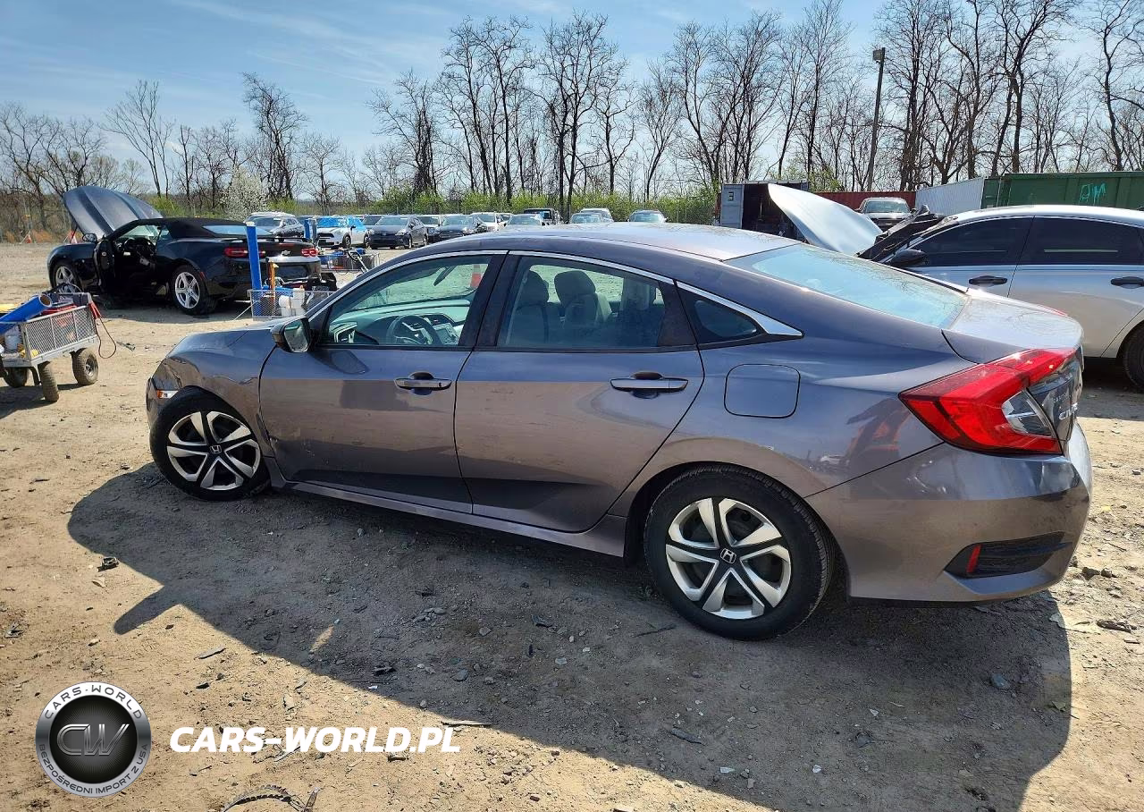 2017 Honda Civic Lx VIN:19XFC2F52HE224180 - 2