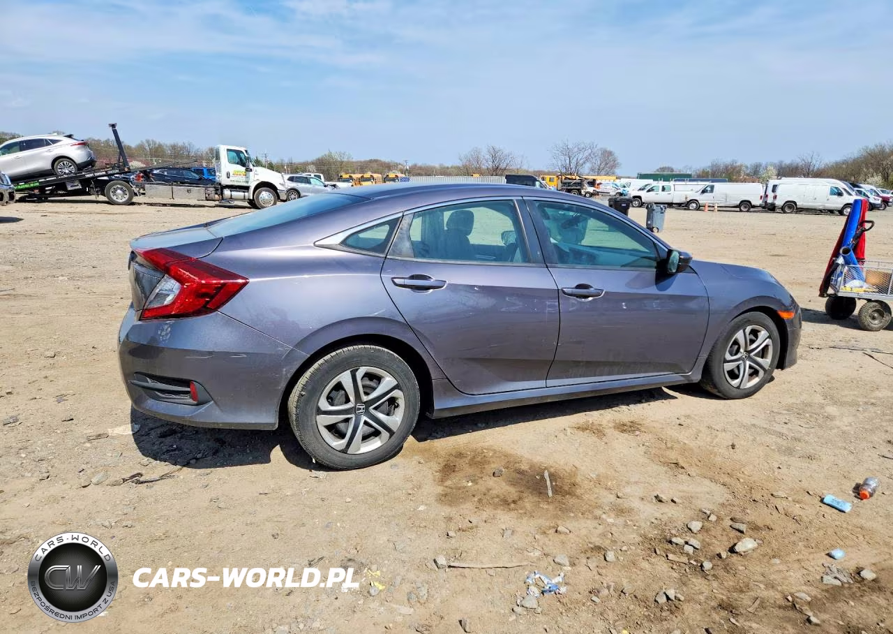2017 Honda Civic Lx VIN:19XFC2F52HE224180 - 3