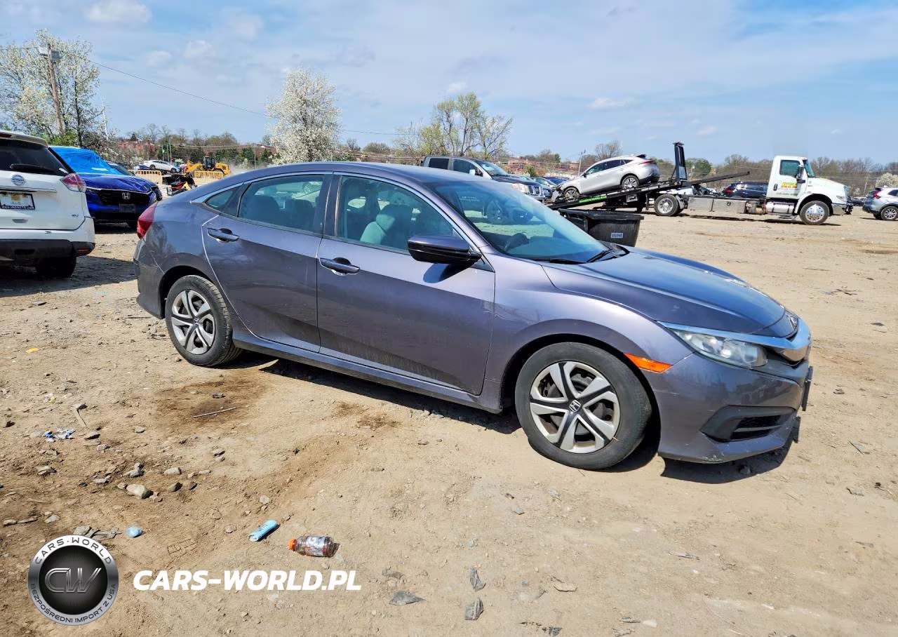 2017 Honda Civic Lx VIN:19XFC2F52HE224180 - 4