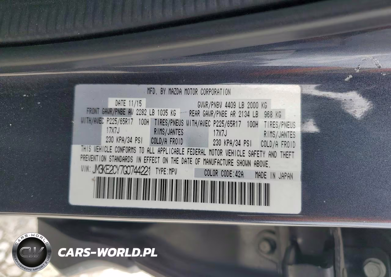 2016 Mazda Cx-5 Touring VIN:JM3KE2CY7G0744221 - 13