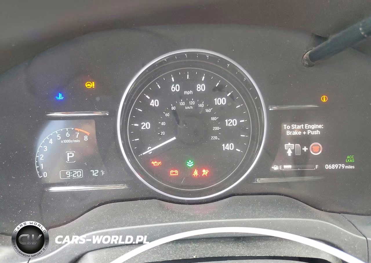 2022 Honda Hr-V Ex VIN:3CZRU6H56NM765579 - 9