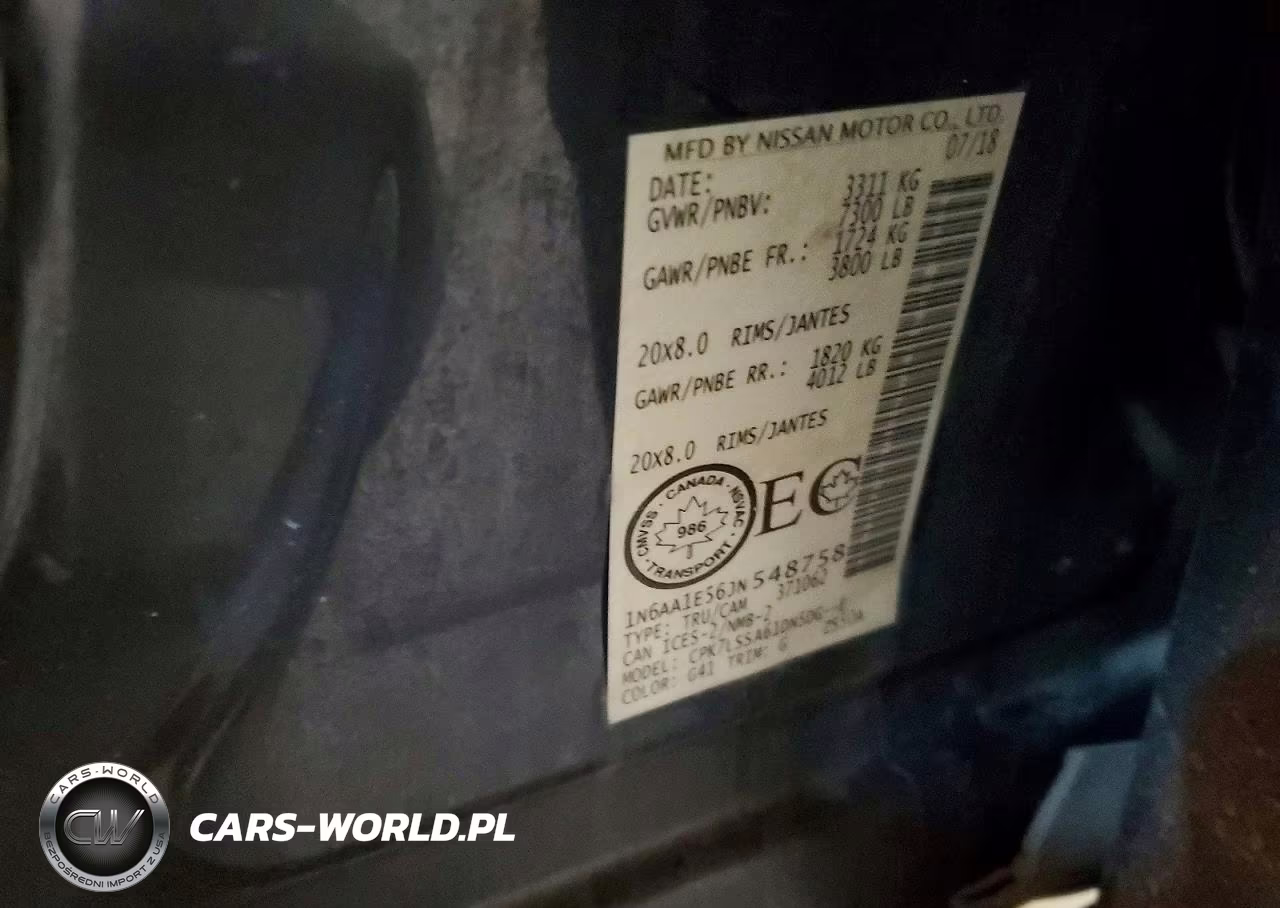 2018 Nissan Titan S VIN:1N6AA1E56JN548758 - 12