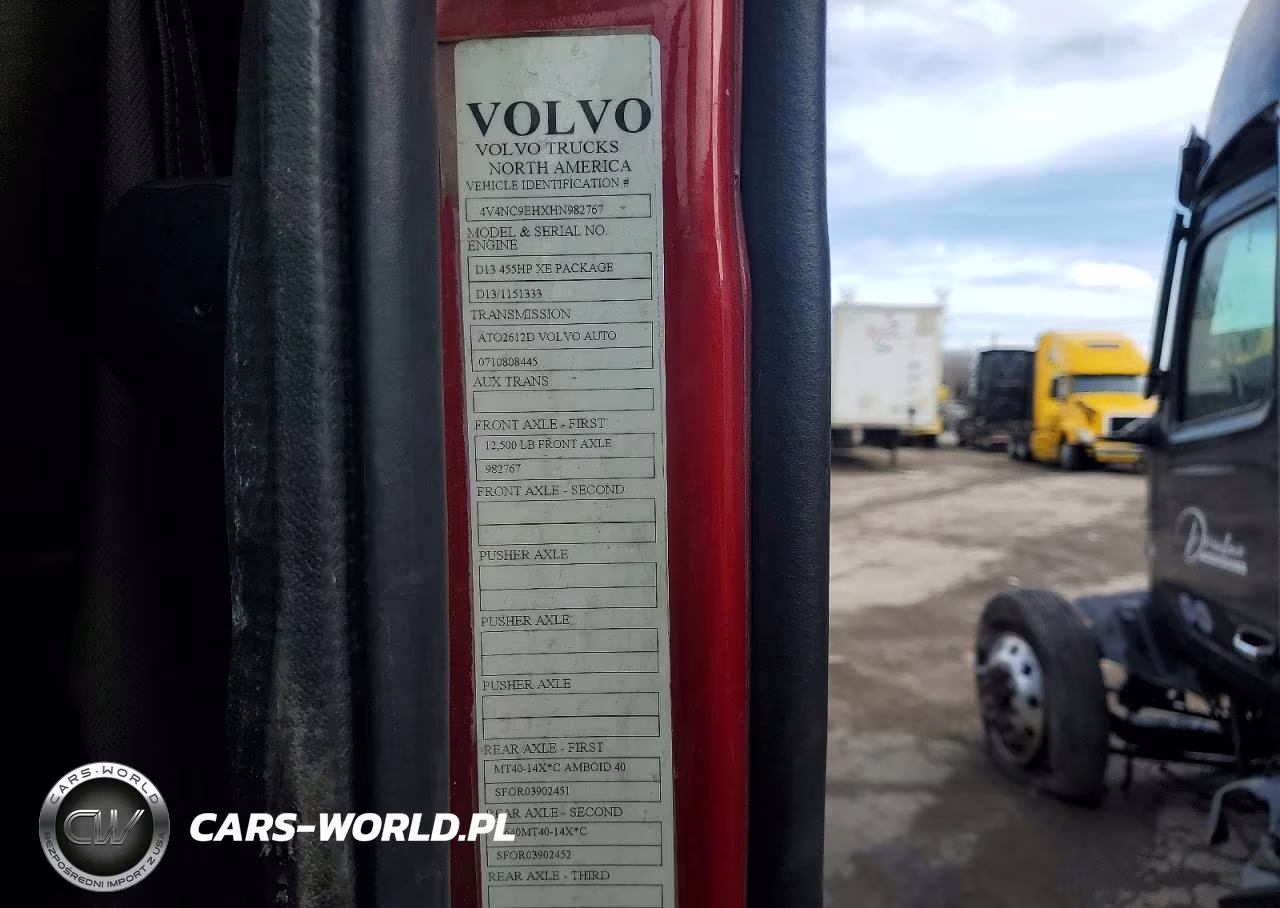 2017 Volvo Vnl Semi Truck VIN:4V4NC9EHXHN982767 - 10