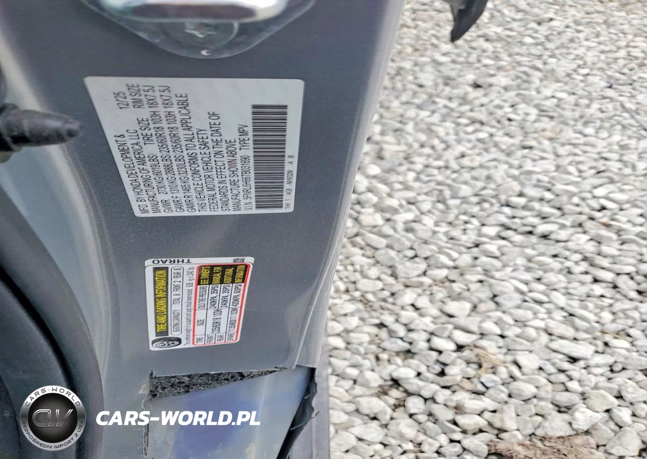 2026 Honda Odyssey Exl VIN:5FNRL6H66TB031690 - 13