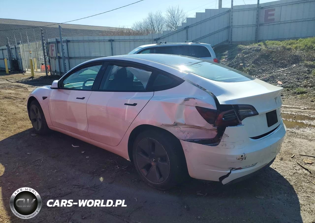 2022 Tesla Model 3 VIN:5YJ3E1EB5NF124787 - 2