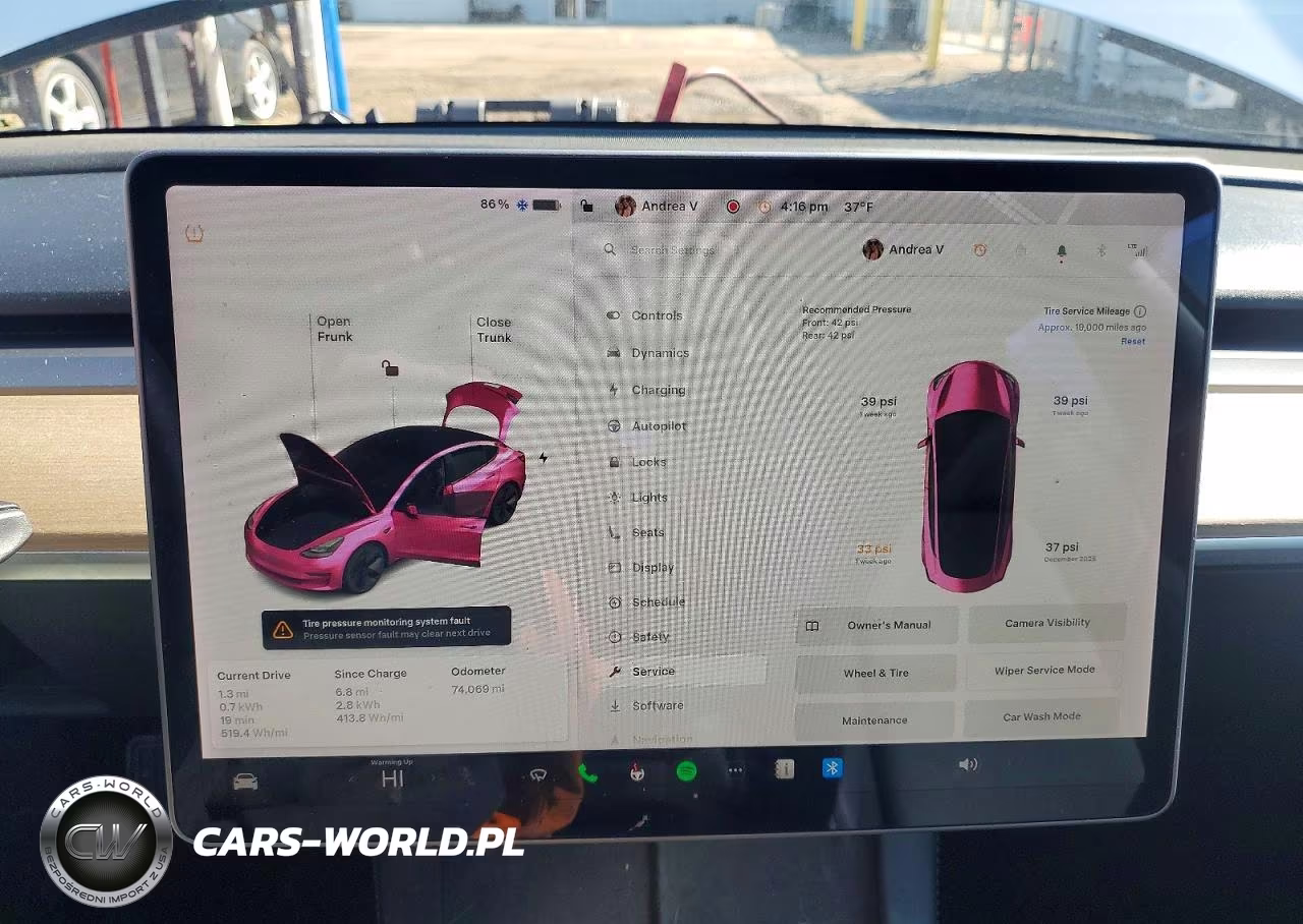 2022 Tesla Model 3 VIN:5YJ3E1EB5NF124787 - 9