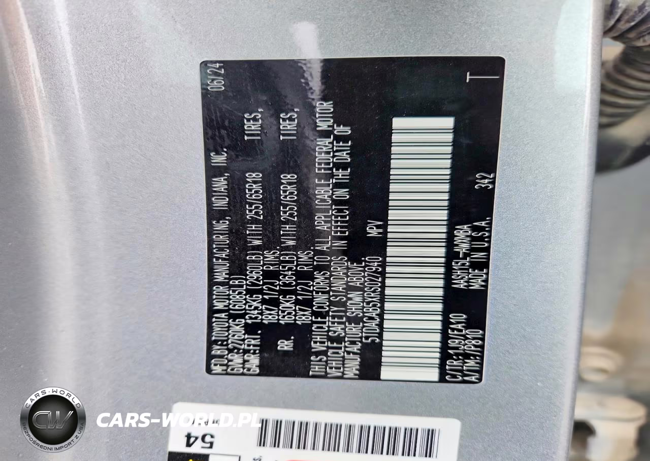 2024 Toyota Grand Highlander Hybrid Xle VIN:5TDACAB5XRS027940 - 14