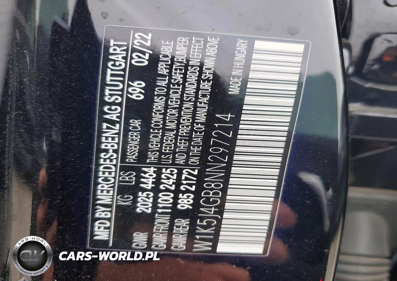 2022 Mercedes-Benz Cla 250 VIN:W1K5J4GB8NN297214 - 12