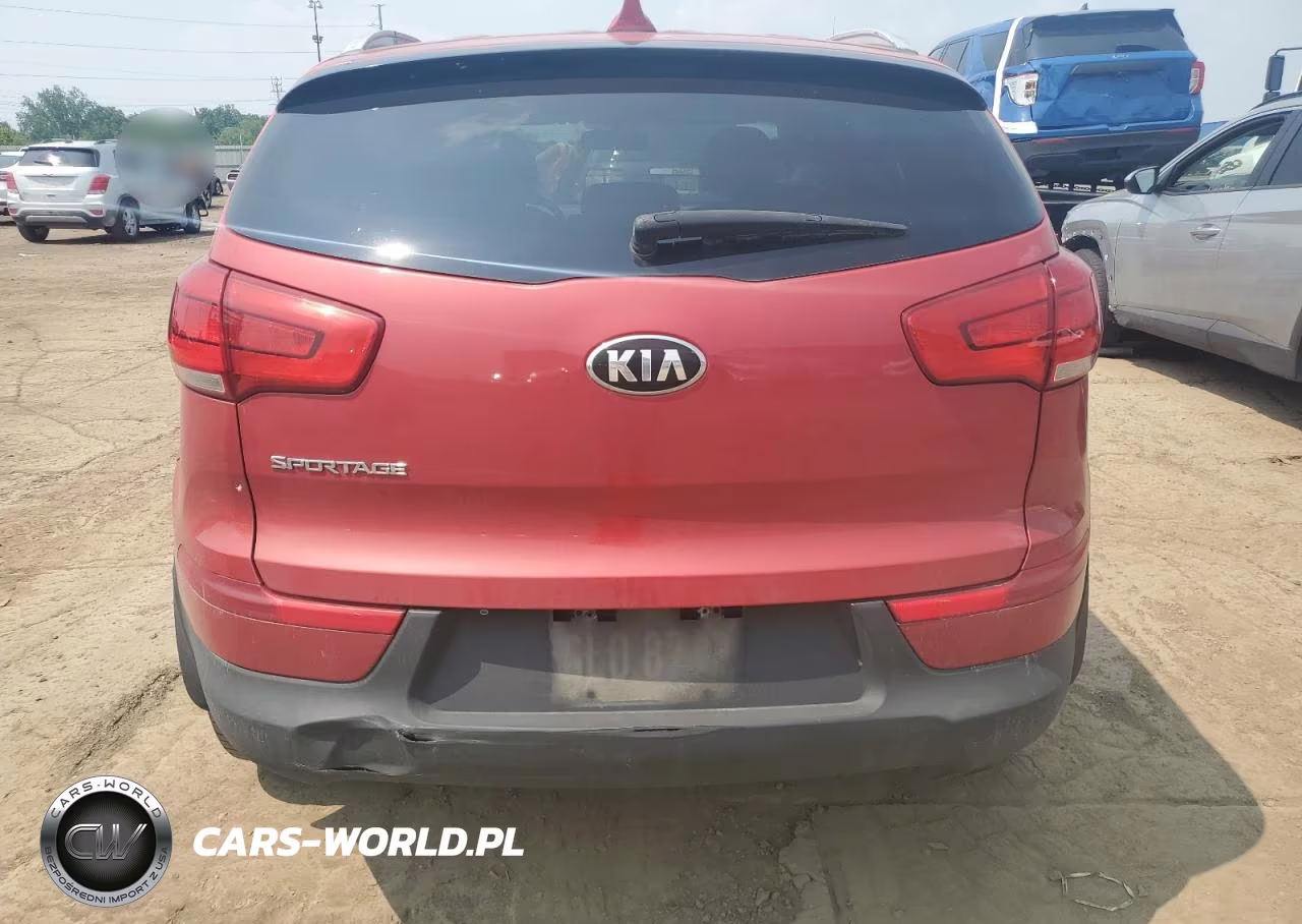 2015 Kia Sportage Lx VIN:KNDPB3AC2F7692930 - 6