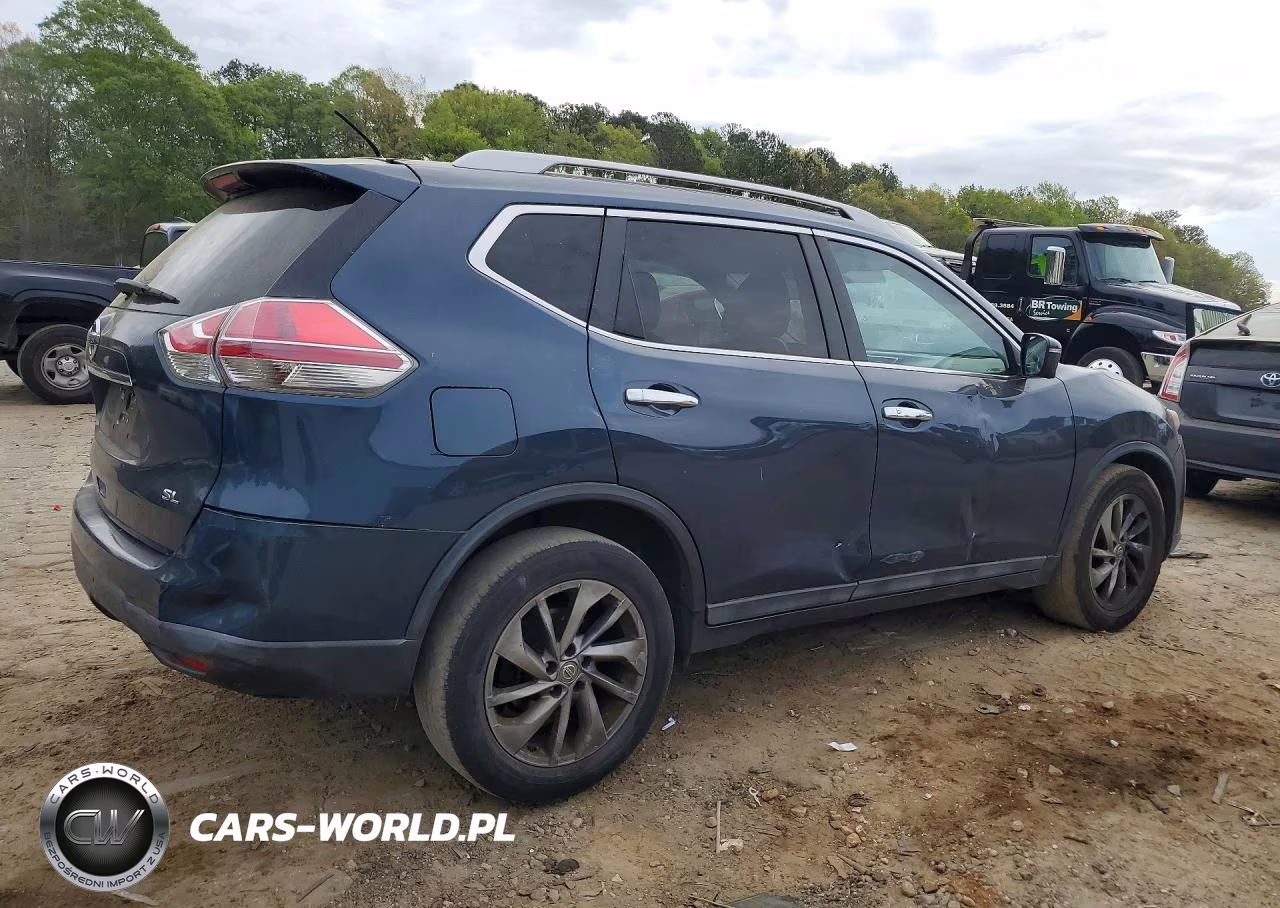 2015 Nissan Rogue Sl VIN:5N1AT2MT6FC816032 - 3