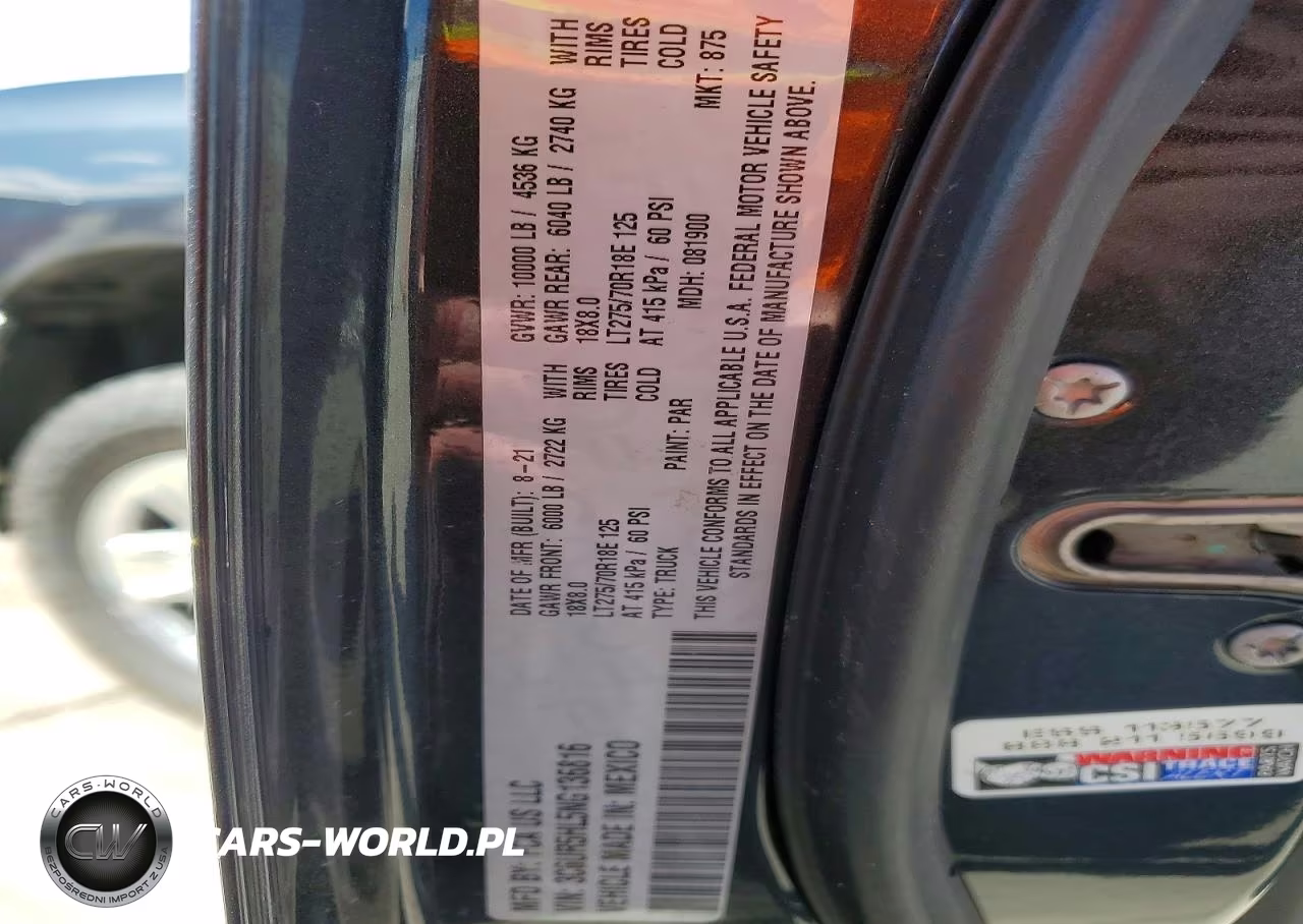 2022 Ram 2500 Tradesman VIN:3C6UR5HL5NG136816 - 12