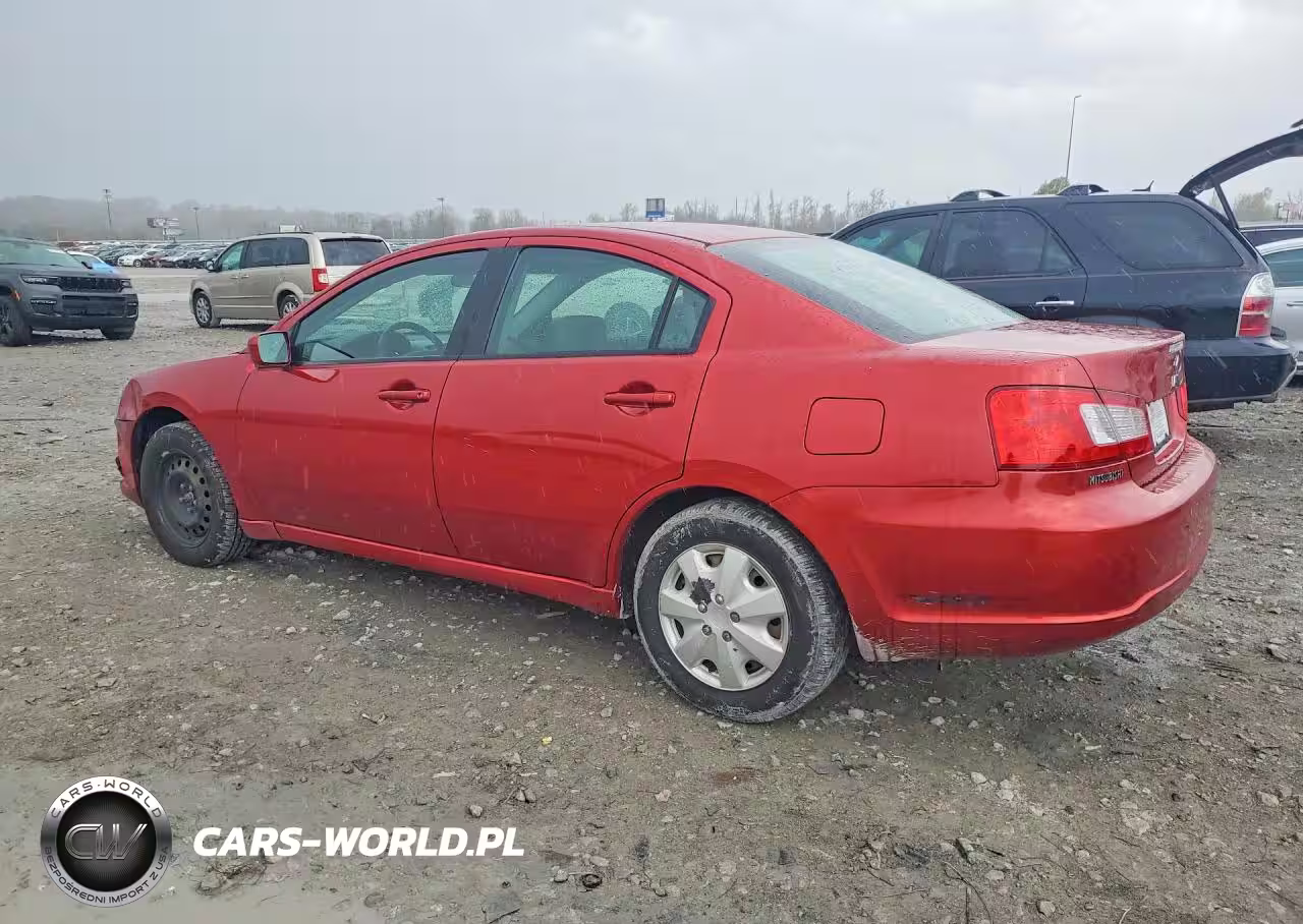 2009 Mitsubishi Galant Es VIN:4A3AB36F99E035399 - 2
