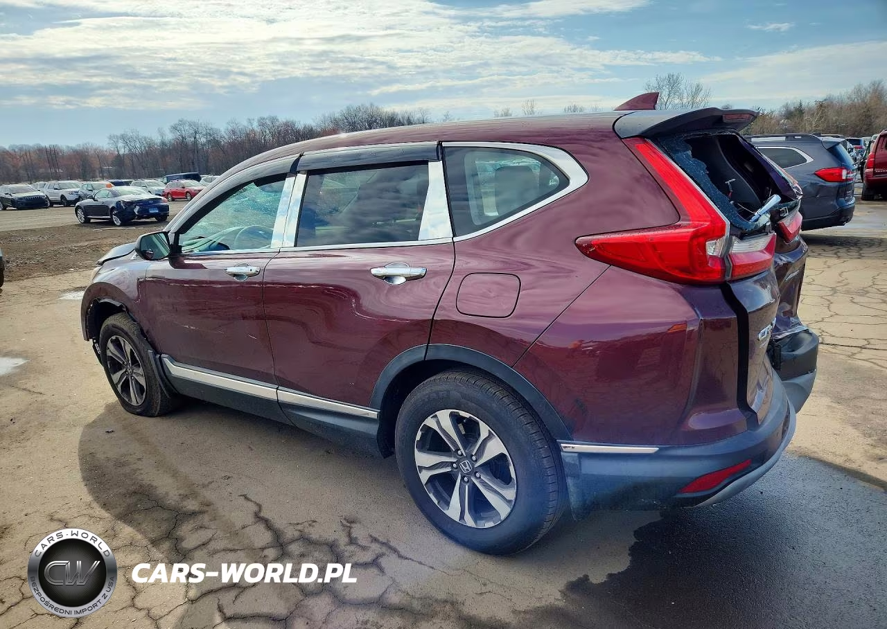 2017 Honda Cr-V Lx VIN:2HKRW6H37HH206020 - 2