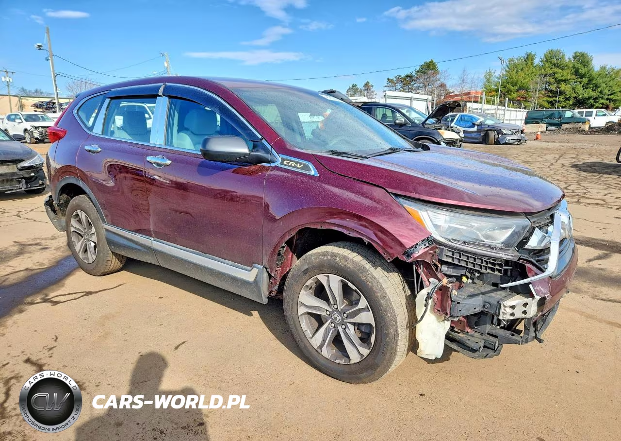 2017 Honda Cr-V Lx VIN:2HKRW6H37HH206020 - 4