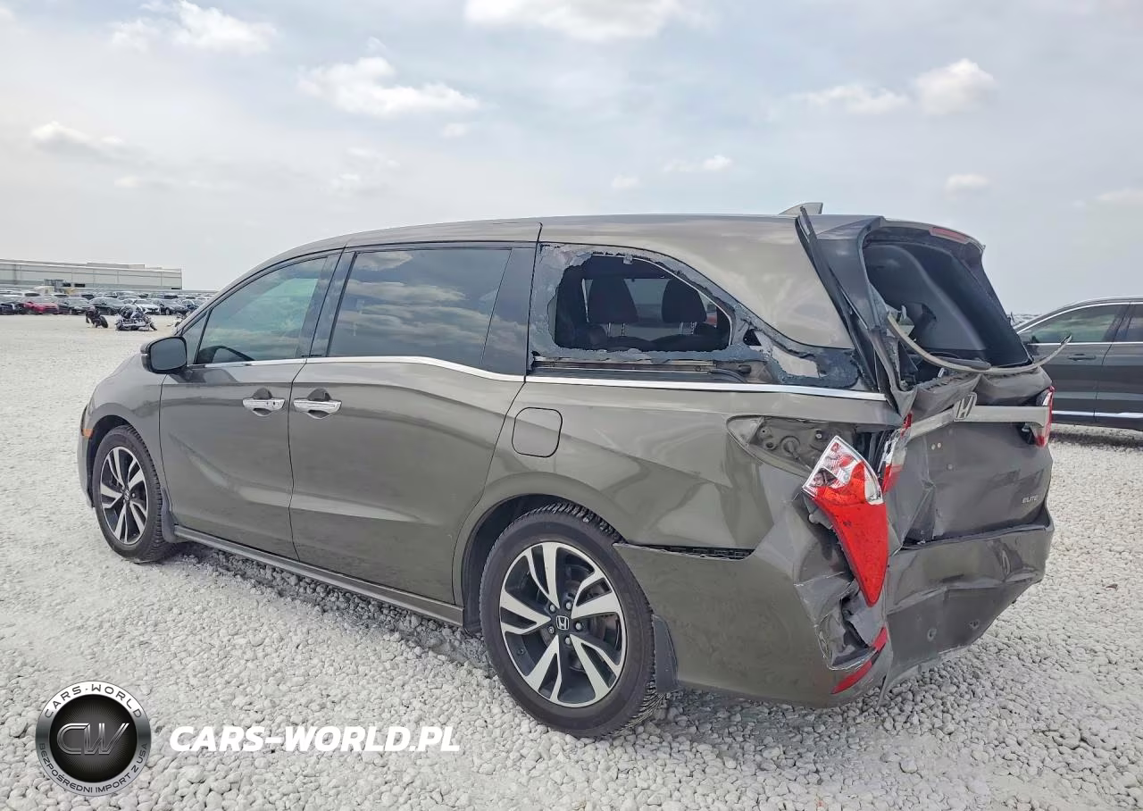 2018 Honda Odyssey Elite VIN:5FNRL6H93JB049197 - 2