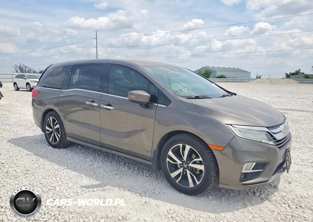 2018 Honda Odyssey Elite VIN:5FNRL6H93JB049197 - 4