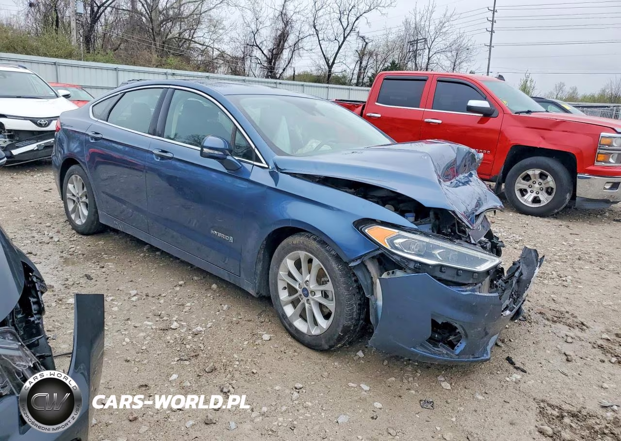 2019 Ford Fusion Sel VIN:3FA6P0MU6KR185733 - 4