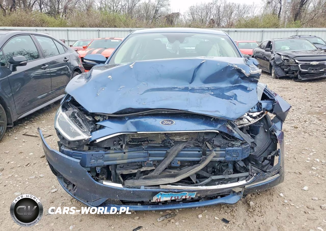 2019 Ford Fusion Sel VIN:3FA6P0MU6KR185733 - 5