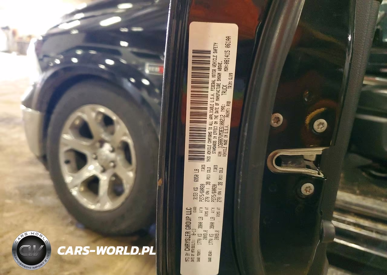 2014 Ram 1500 Laramie VIN:1C6RR7VM3ES100212 - 12