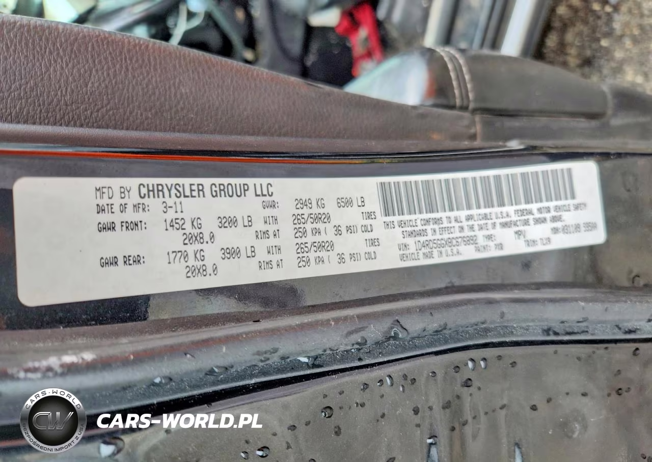 2011 Dodge Durango Citadel VIN:1D4RD5GGXBC676892 - 13
