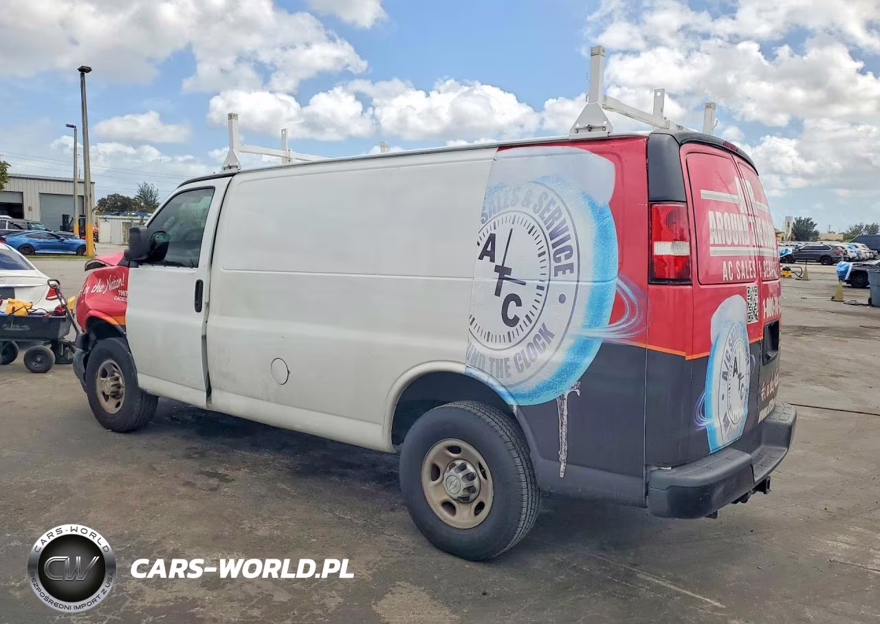 2019 Chevrolet Express 2500 Cargo Utility - Service Van VIN:1GCWGAFG1K1367857 - 2