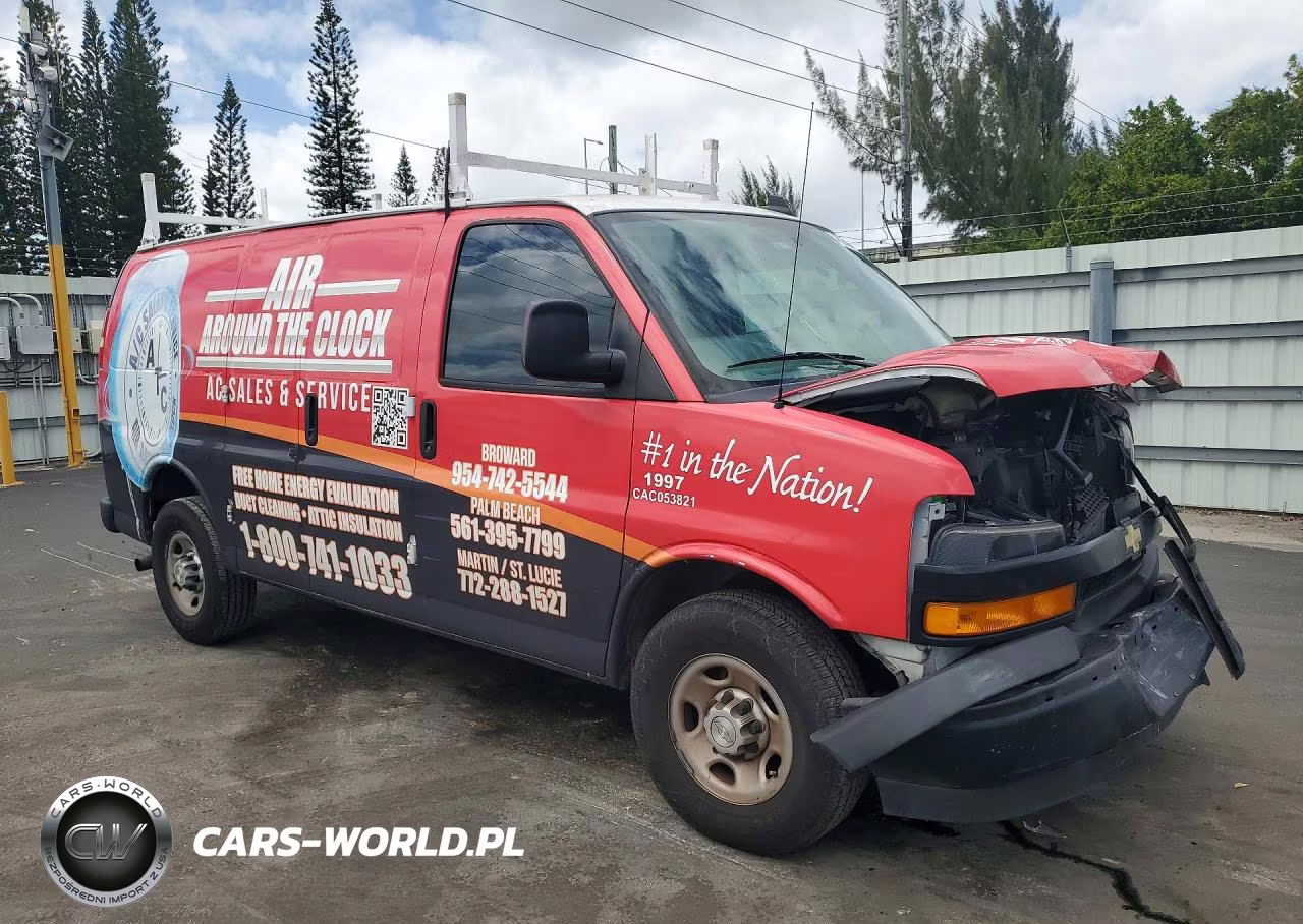 2019 Chevrolet Express 2500 Cargo Utility - Service Van VIN:1GCWGAFG1K1367857 - 4