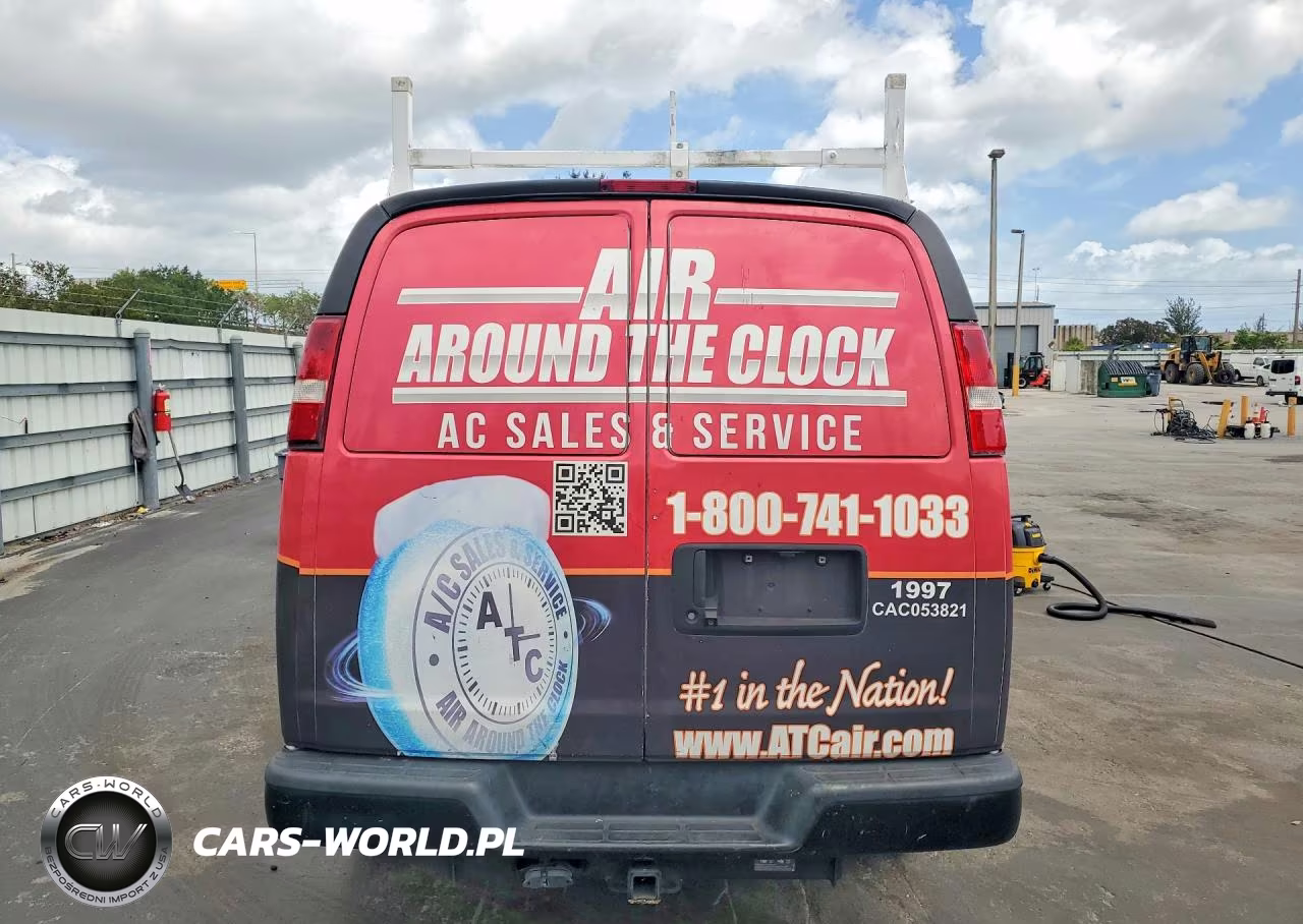 2019 Chevrolet Express 2500 Cargo Utility - Service Van VIN:1GCWGAFG1K1367857 - 6