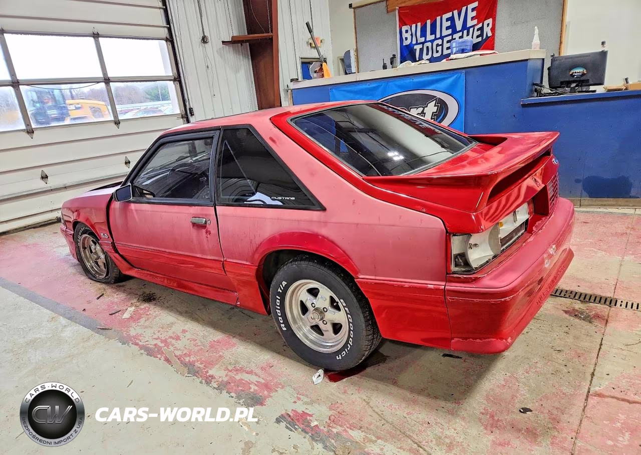 1993 Ford Mustang Lx VIN:1FACP41M4PF182610 - 2
