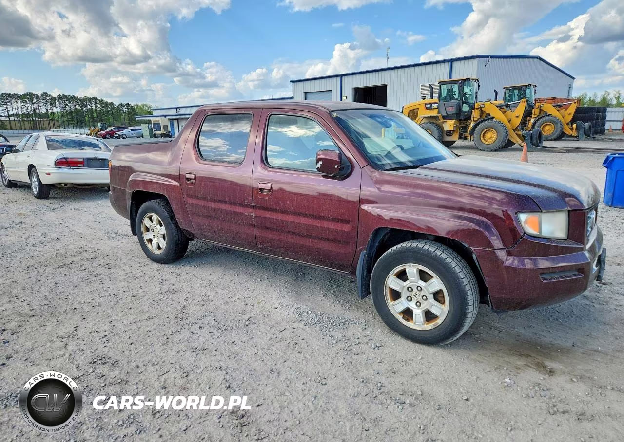 2008 Honda Ridgeline Rts VIN:2HJYK16408H522210 - 4