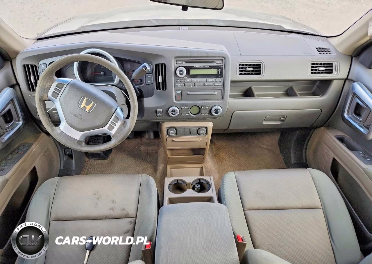 2008 Honda Ridgeline Rts VIN:2HJYK16408H522210 - 8