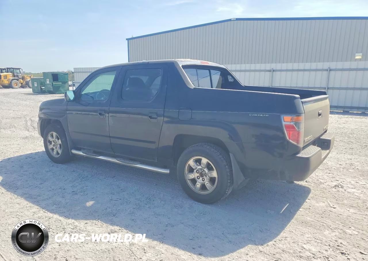 2007 Honda Ridgeline Rtl VIN:2HJYK16517H508694 - 2